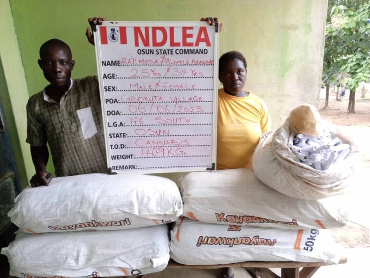 NDLEA uncovers Meth Lab in Lagos residential community, recovers packs of illicit drug