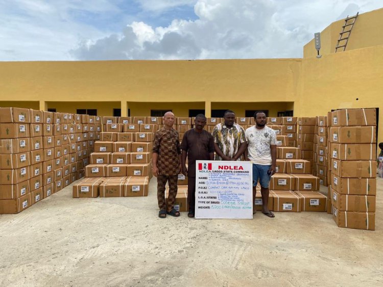 N4.7billion cocaine, meth seized as NDLEA bursts Lagos warehouse, arrests siblings in Aba