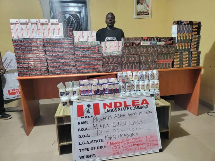 N4.7billion cocaine, meth seized as NDLEA bursts Lagos warehouse, arrests siblings in Aba