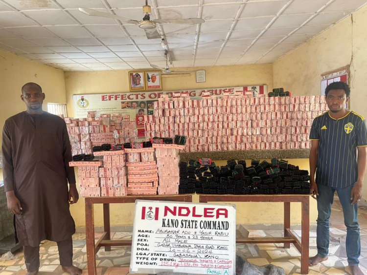 N4.7billion cocaine, meth seized as NDLEA bursts Lagos warehouse, arrests siblings in Aba