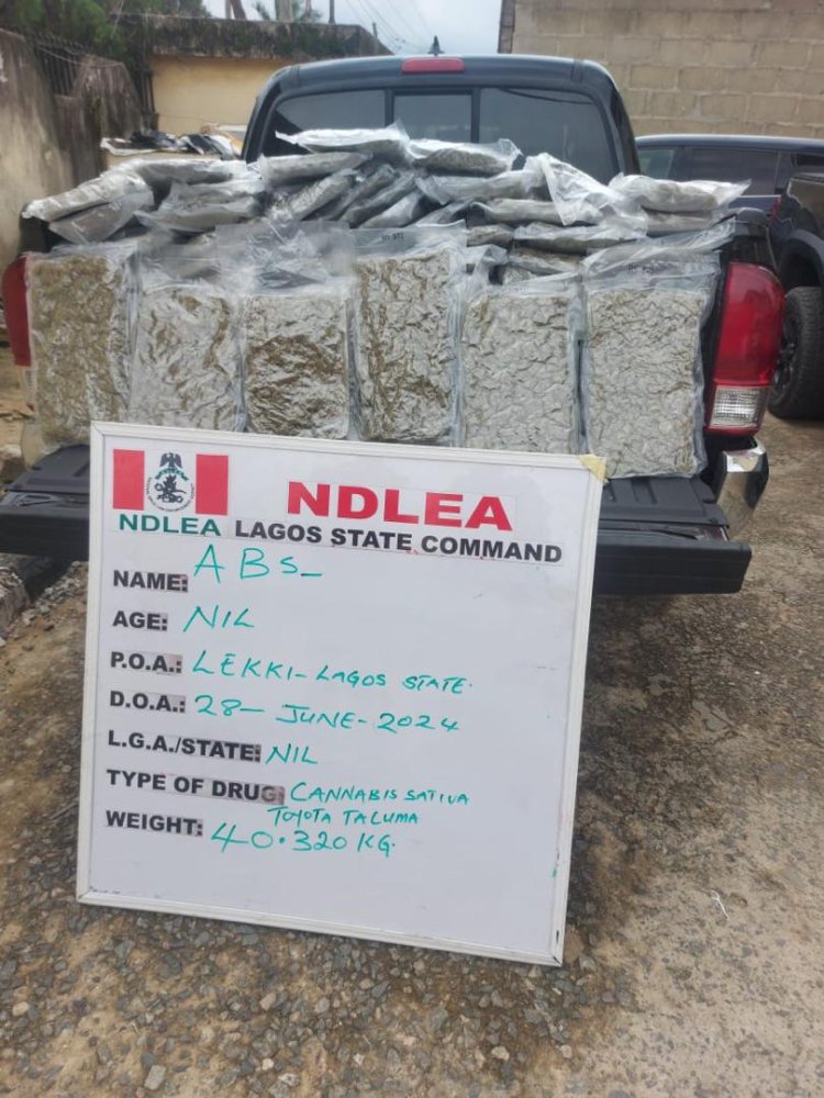 NDLEA intercepts N7.3bn codeine consignments as 2 excrete 150 cocaine wraps in Lagos 