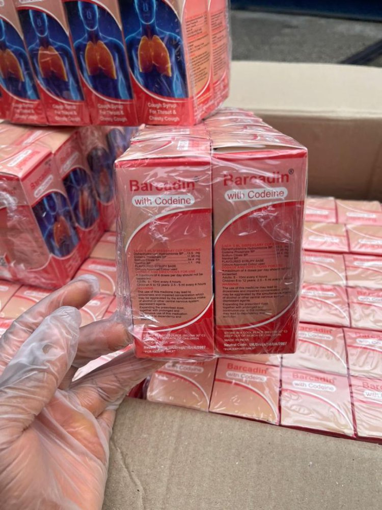 NDLEA intercepts N9.8billion worth of fresh codeine shipments from India