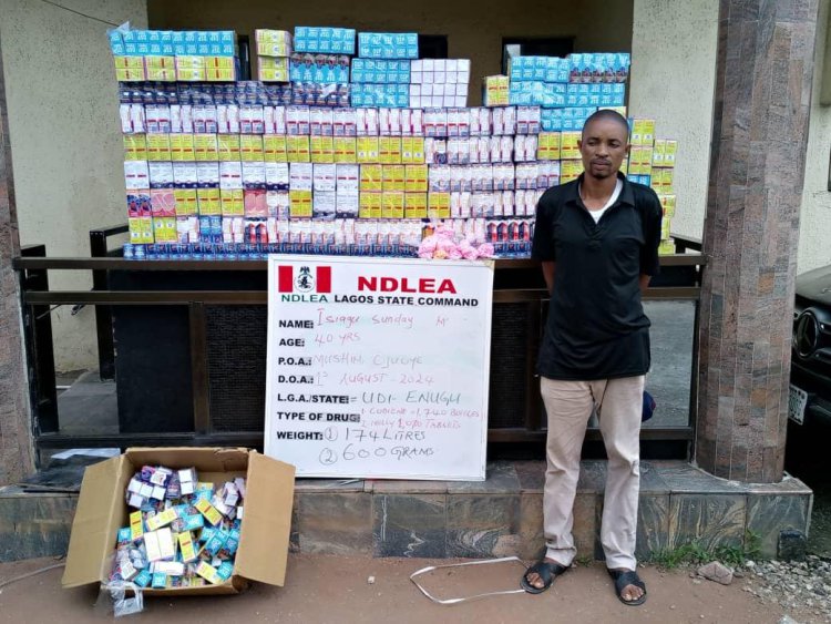 NDLEA intercepts multiple drug consignments in baby food tins, cloths going to US, UK