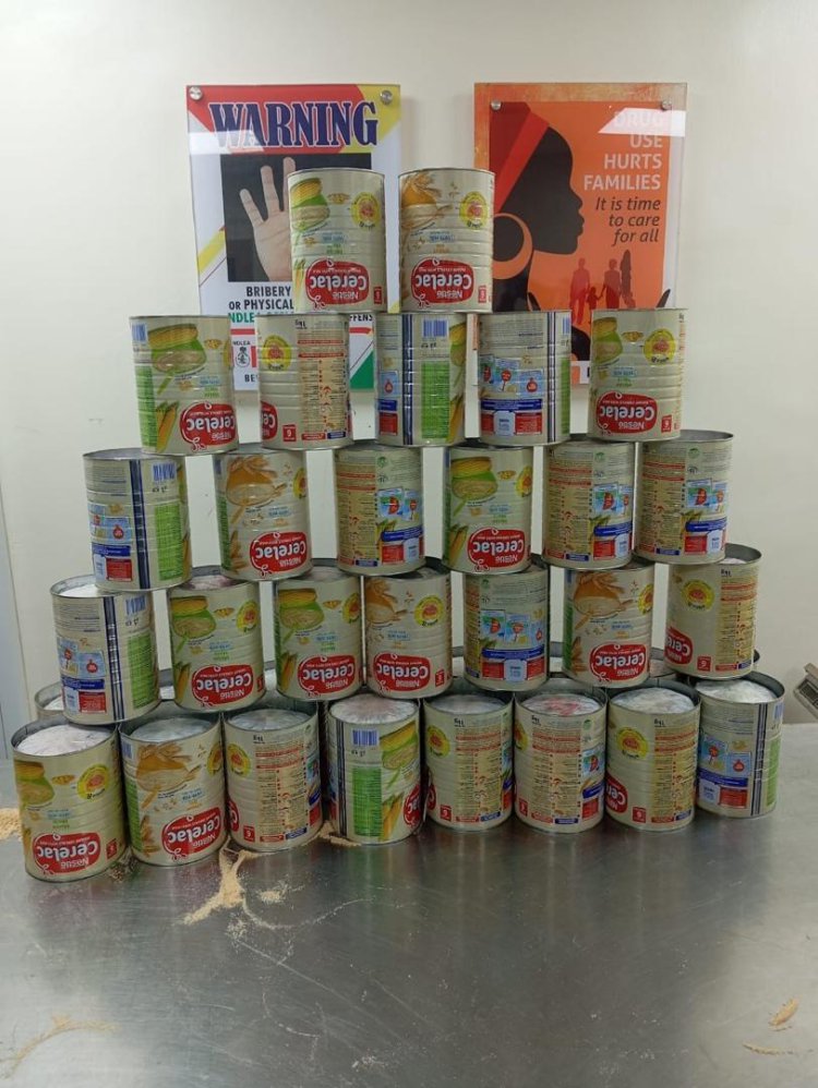 NDLEA intercepts multiple drug consignments in baby food tins, cloths going to US, UK