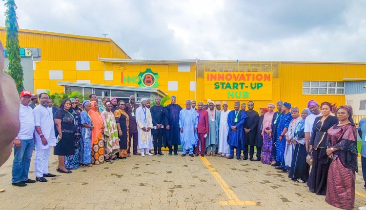 Photos: Chairman/CEO of NDLEA, Brig. Gen. Mohamed Buba Marwa (Rtd) CON, OFR,  alongside some dignitaries at the grand opening of the Renewed Hope Resilience Initiative organized by Kudirat Abiola Sabon Gari Peace Foundation in collaboration with the NDLEA at the Innov8 Start-up Hub in Abuja on Saturday 31st August 2024