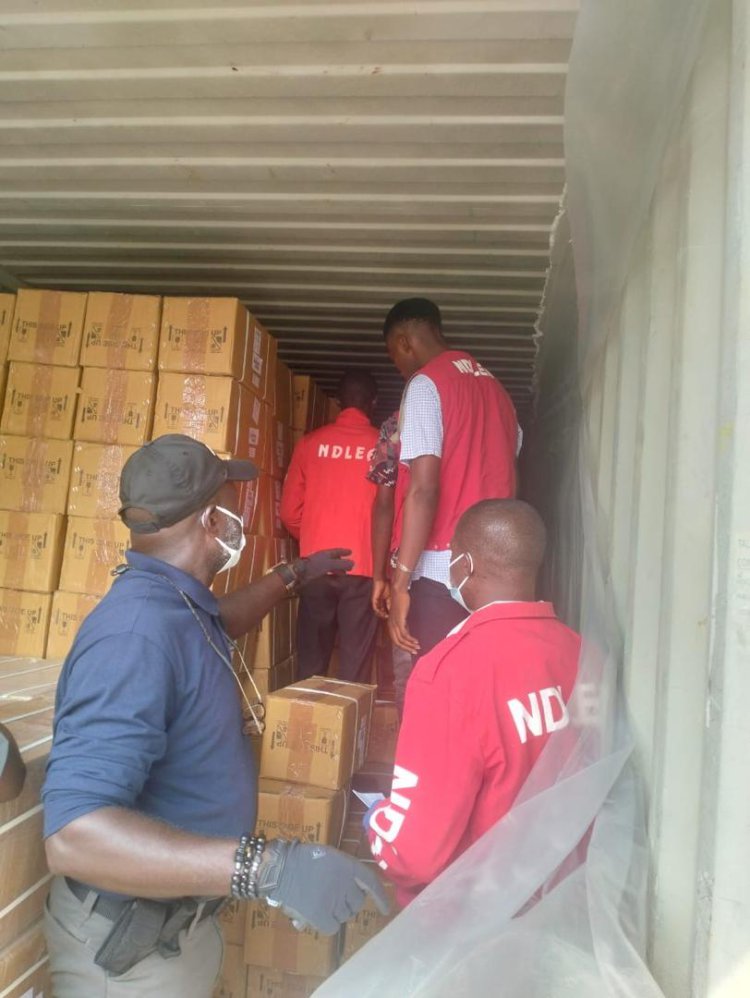 NDLEA intercepts 31 million pills, bottles of opioids worth N17.9billion at Lagos, PH ports