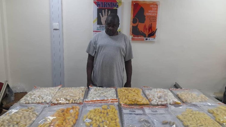 NDLEA intercepts ex-convict with N4.6billion worth of cocaine at Lagos airport