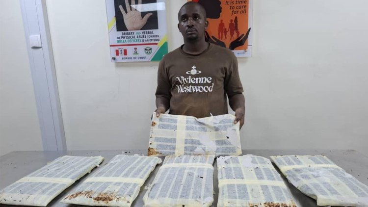 Thailand returnee arrested with N3.1billion heroin concealed in six bags at Lagos airport