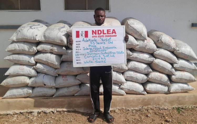 Engineer in NDLEA custody over illict drug consignments concealed in pressure machines