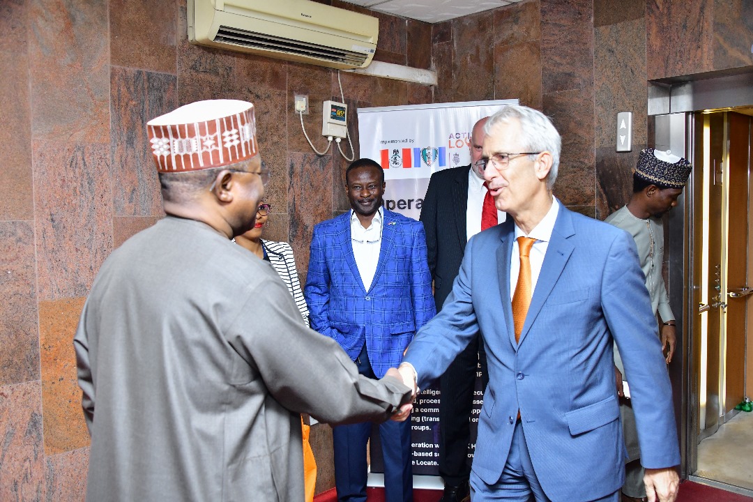 Photos: Chairman/CEO of NDLEA, Brig. Gen. Mohamed Buba Marwa (Retd), along with some top officials of the agency, receives a delegation of the Embassy of t ....