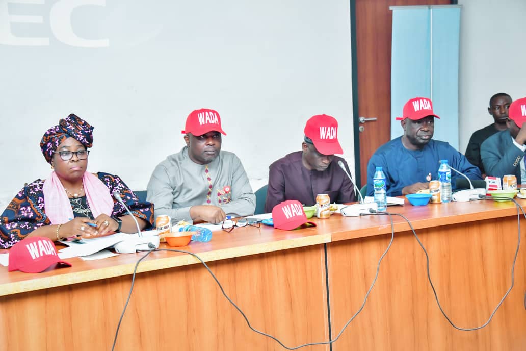 Photos: NDLEA Senior Management Staff in an Interactive session with House of Representatives Committee on Narcotic Drugs headed by Hon. Abass Adigun at th ....